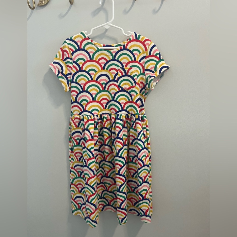 Mini Boden Rainbow Dress 🌈 Size 9-10Y